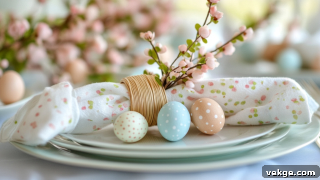 Easter-Themed Napkin Rings
