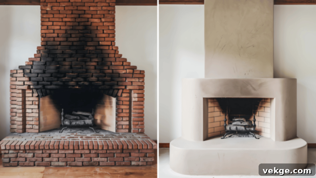 Stucco Over Brick Makeover