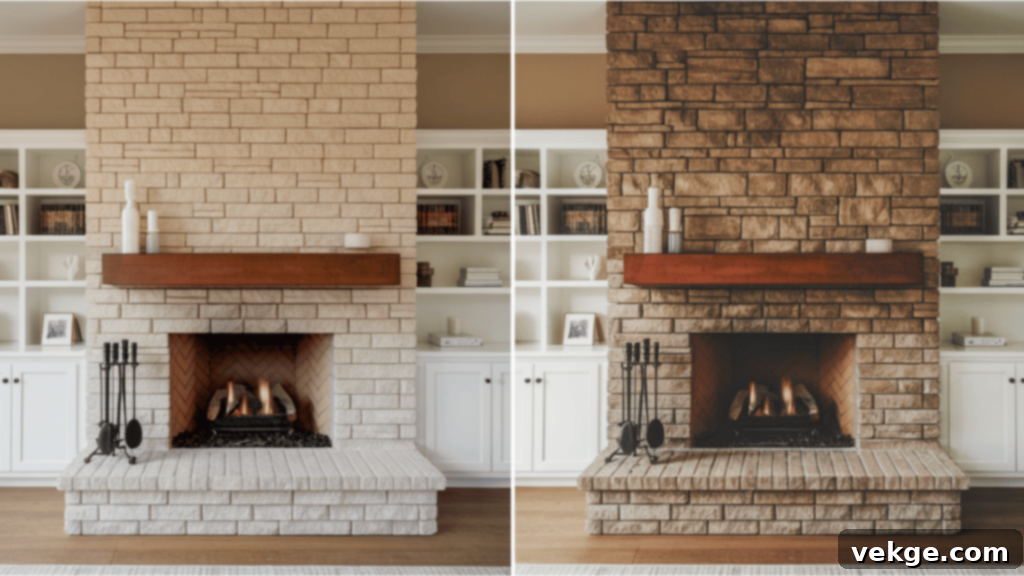 Faux Stone Veneer Update