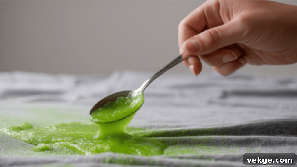 Scrape Off Excess Slime