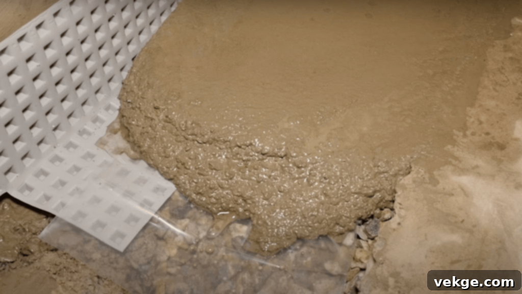 Backfill and Finish with Concrete