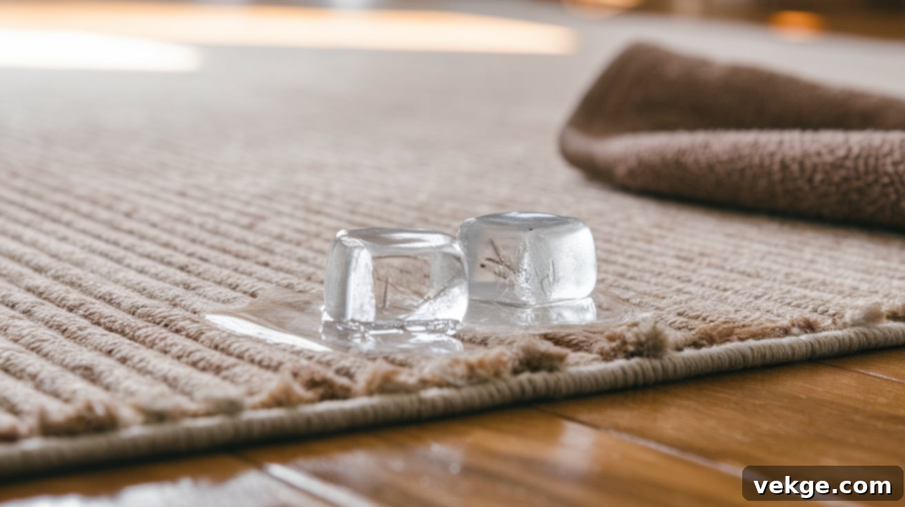 Use the Ice Cube Method