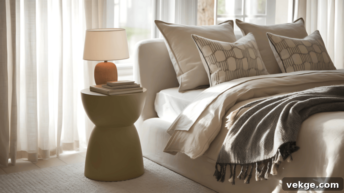 As a Nightstand or Decorative Piece