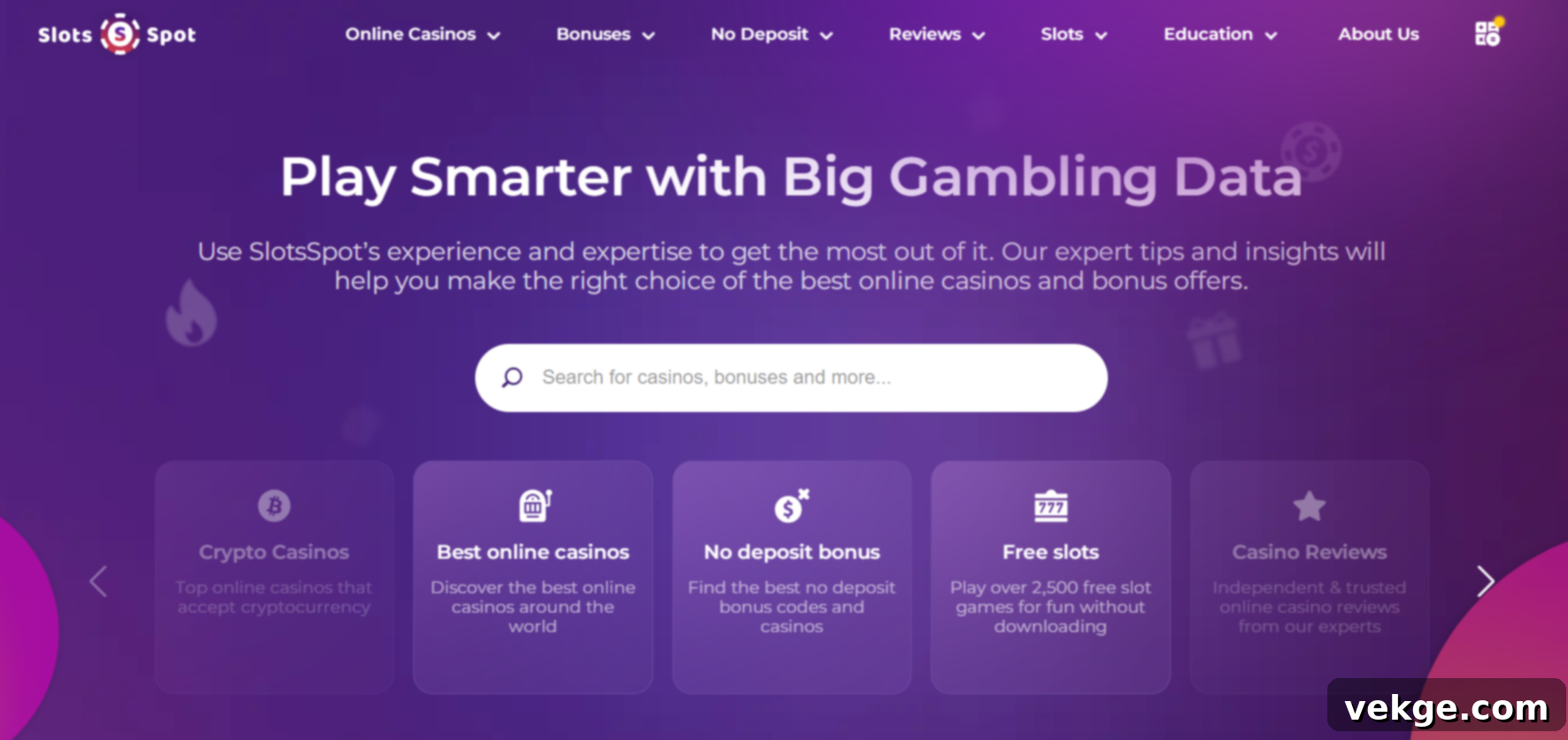 SlotsSpot.com Review Platform