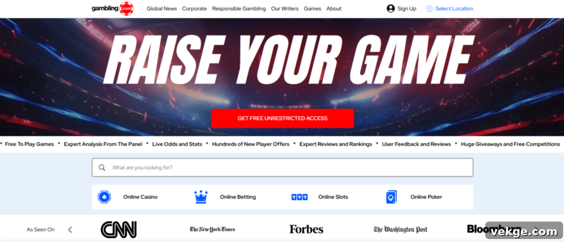 Gambling.com Review Platform