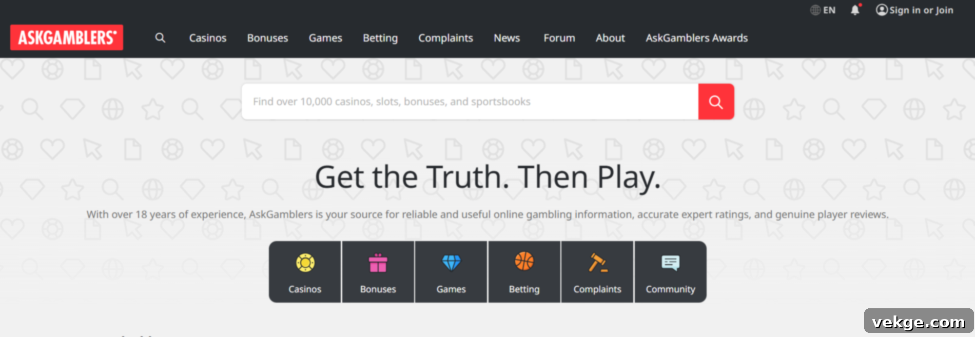 AskGamblers Review Platform