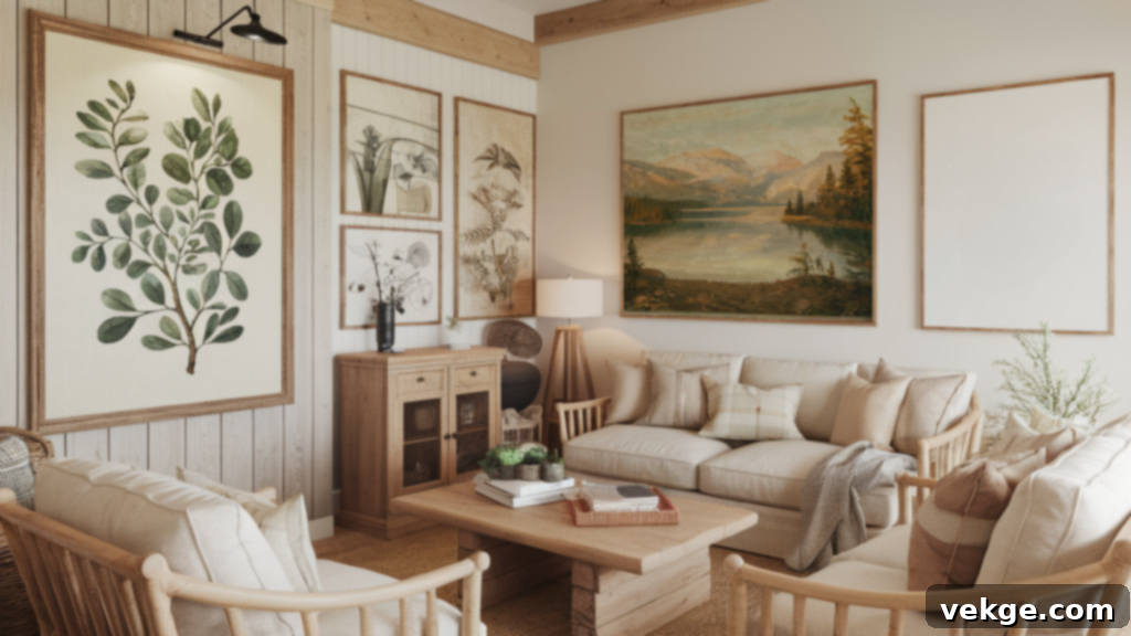 Farmhouse-Inspired Artwork