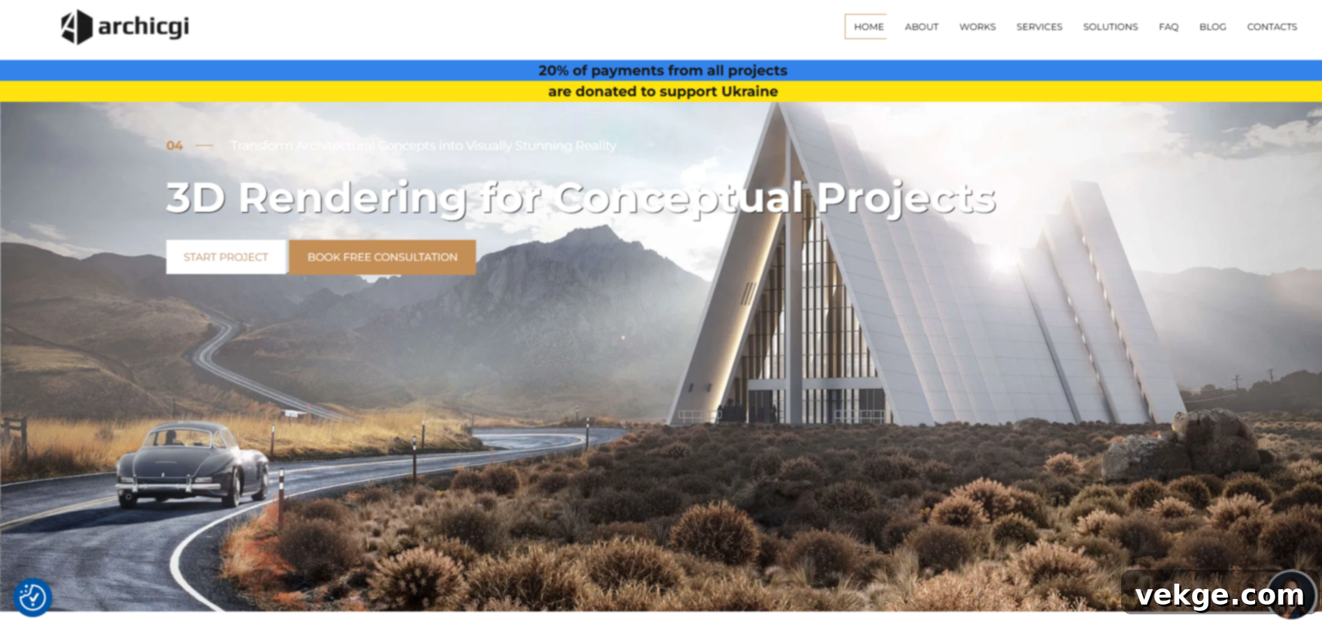 ArchiCGI 3D Visualization Portfolio Example