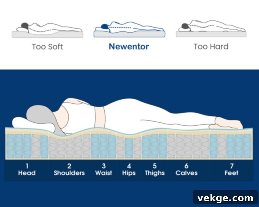 Understanding spinal alignment and mattress support for back pain relief
