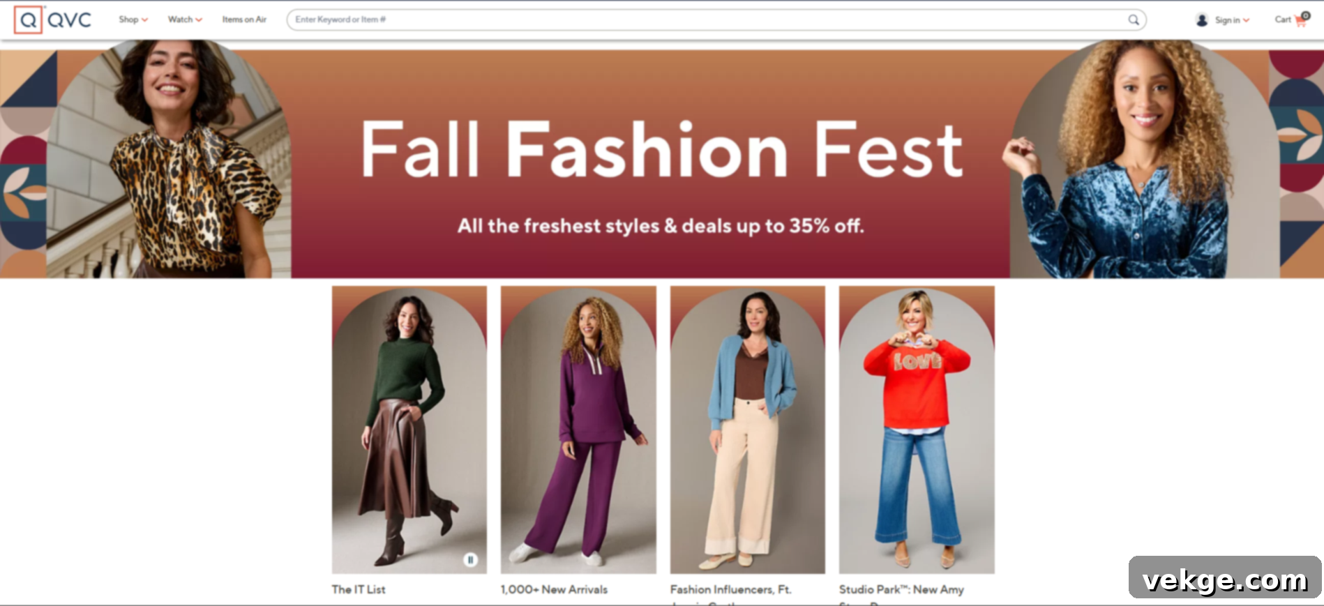A diverse selection of QVC products ranging from home decor to electronics, beauty, and fashion items, beautifully arranged to showcase variety and quality.