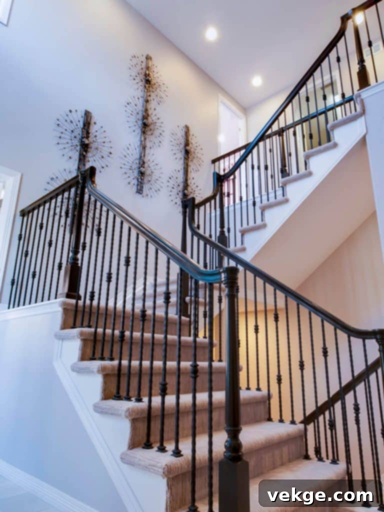 L Shaped stairs
