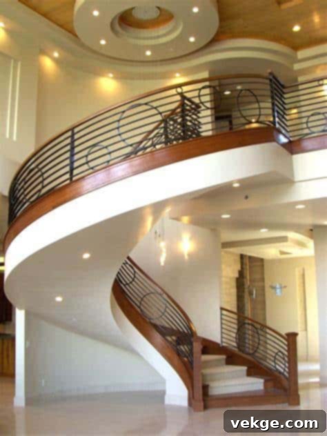 Curved Stairs