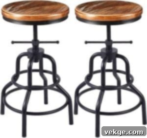 metal stool
