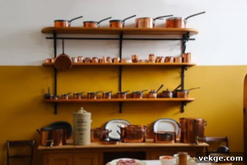 copper kitchenware