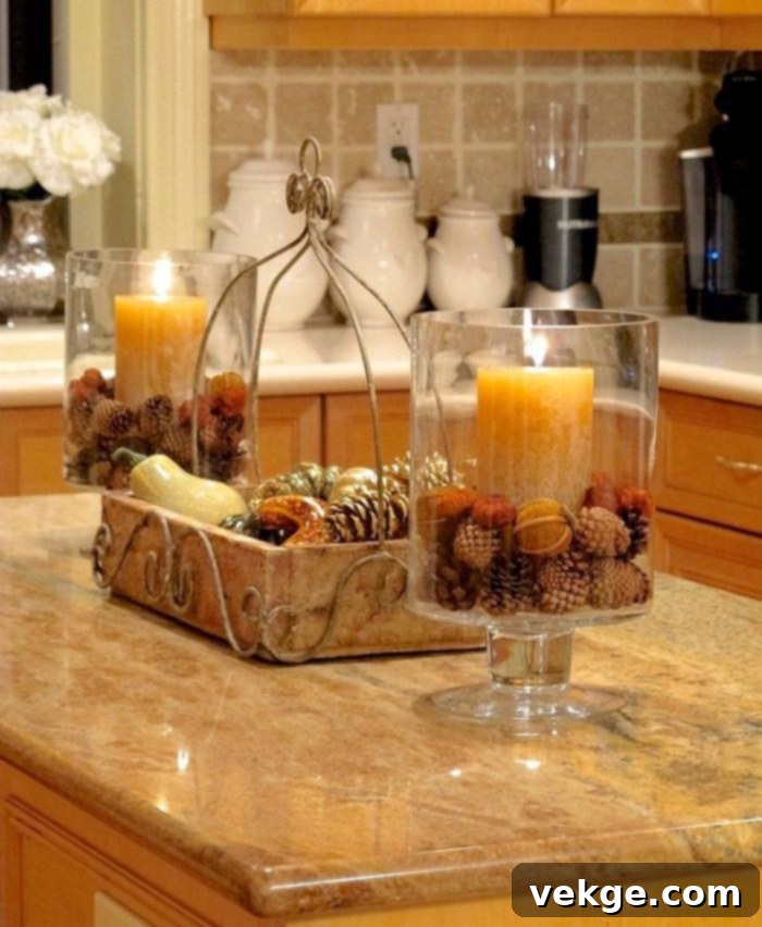 Decorate it With Scented Candles