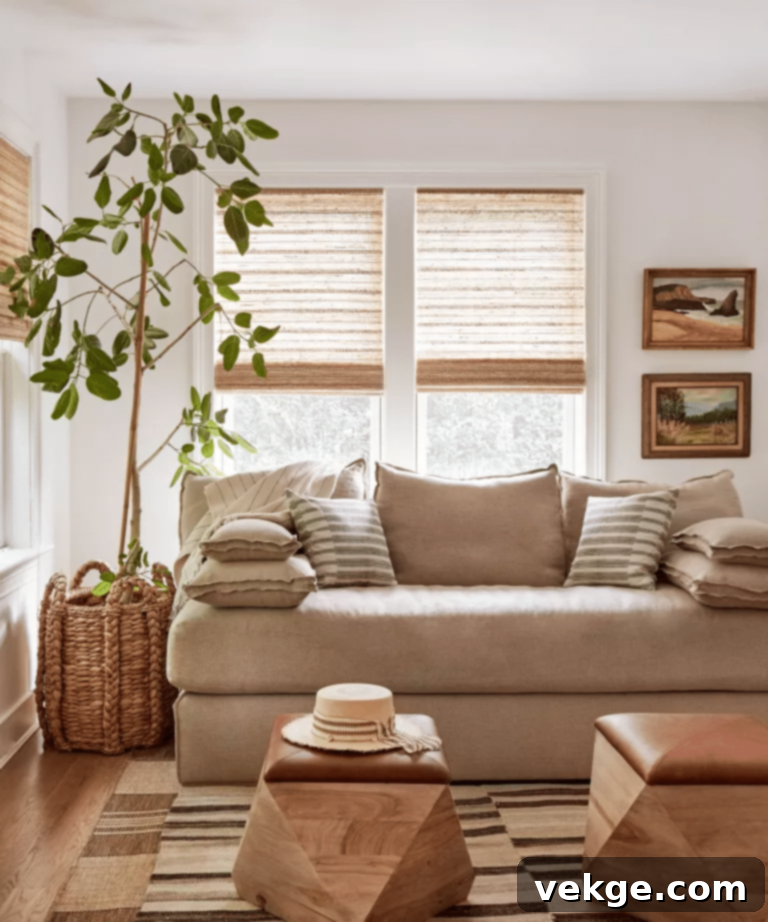 Contemporary Coastal Scheme with rich colors and nature-inspired artwork