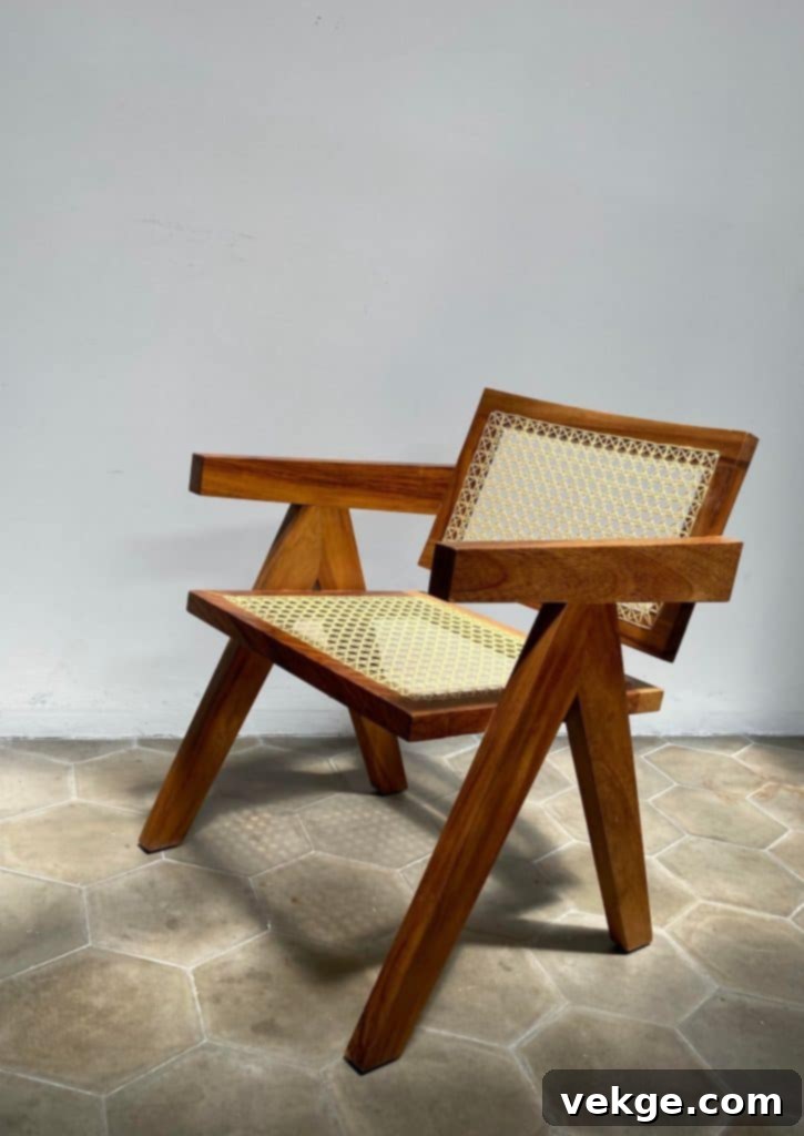 Chair resembling Jeanneret design from Target