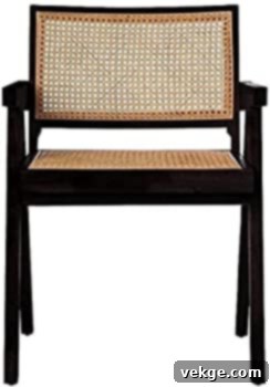 Jeanneret inspired chair available on Amazon