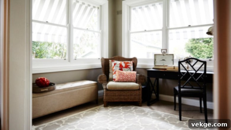Interior a Photography Of Hampton's Style Home Office Study And