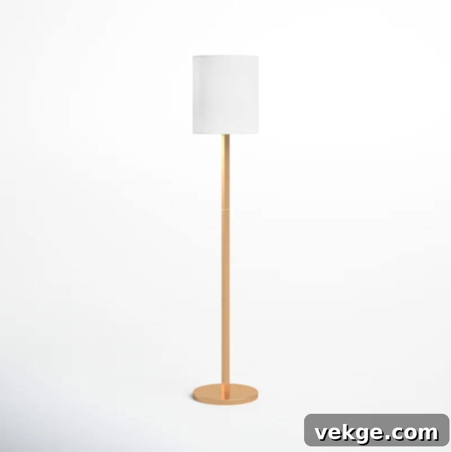 Mercado 62" Floor Lamp - Retro Flair