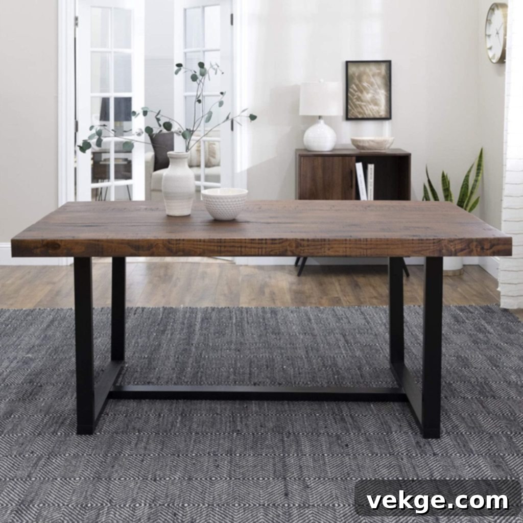 mid century centair dining room table 