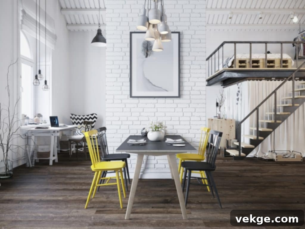 yellow dining chair