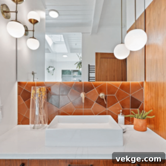 Geometric-Shaped Puzzle Tiles mid-century modern