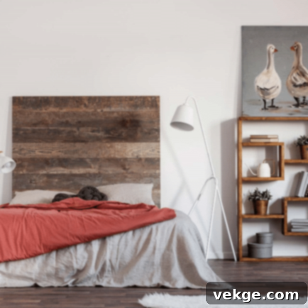 Industrial bedrooms have a neutral and earthy essence