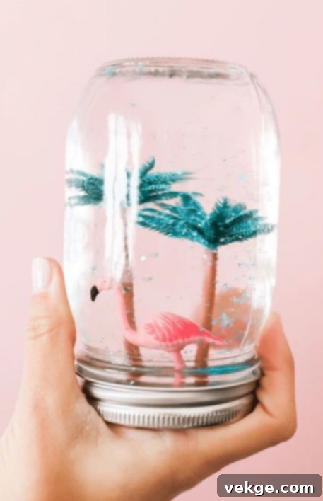 DIY Snow Globe Décor