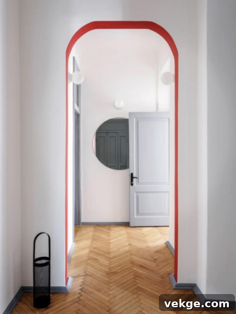narrow door arches