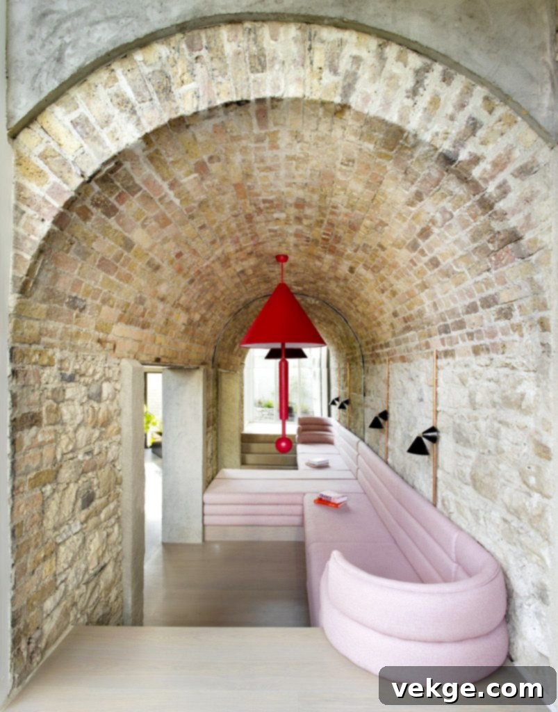 entryway arch for bench 