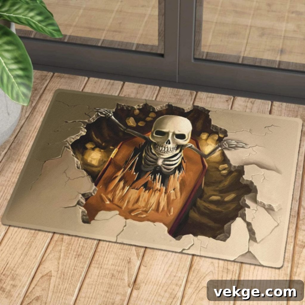 outdoor halloween rugs