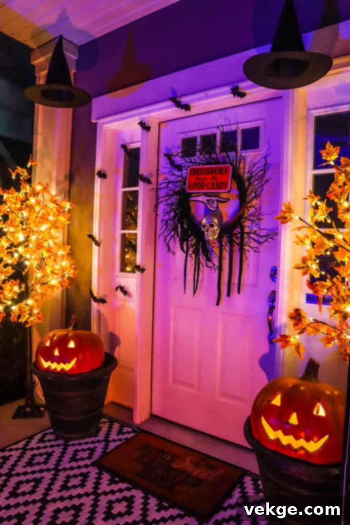 halloween porch decorations scaled