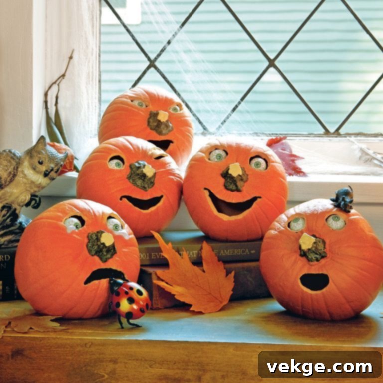 pumpkin carving ideas pumpkins with personality