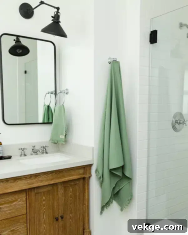 sage bathroom