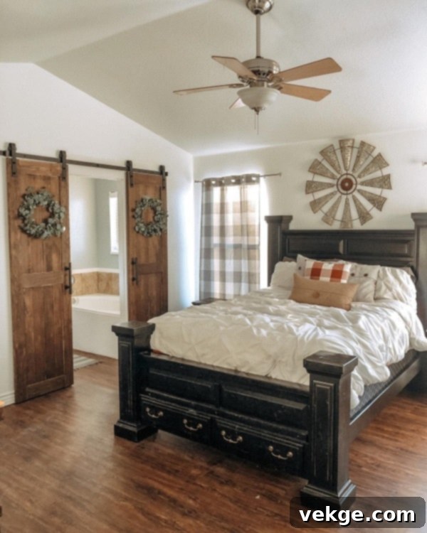Farmhouse Double Barn Door