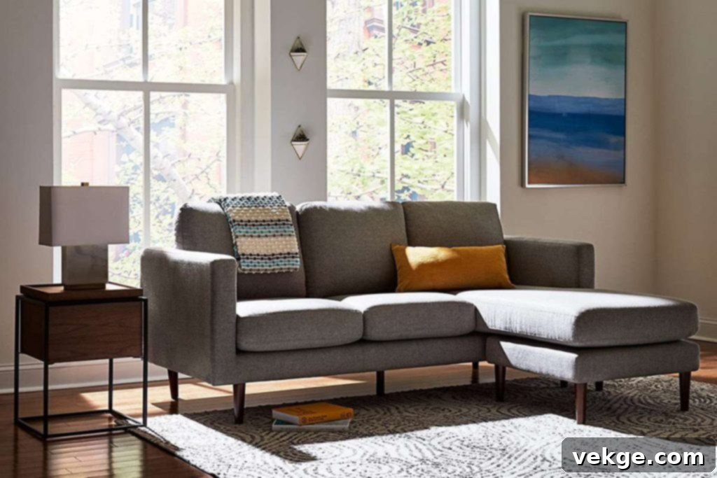 Revolve Modern Sectional Sofa with Modular Design