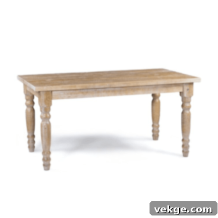 Valerie Pine Solid Wood Dining Table