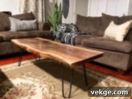 Live Edge Coffee Table