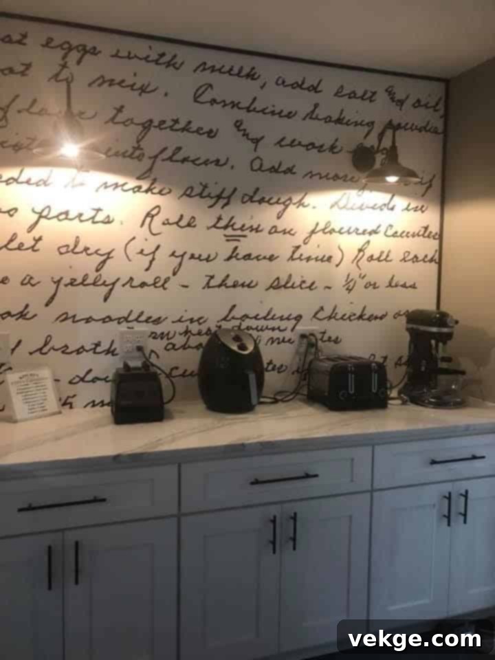 Customize Walls with Handwritten Stuff