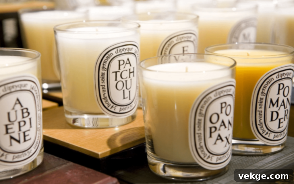 Exquisitely perfumed French Candles