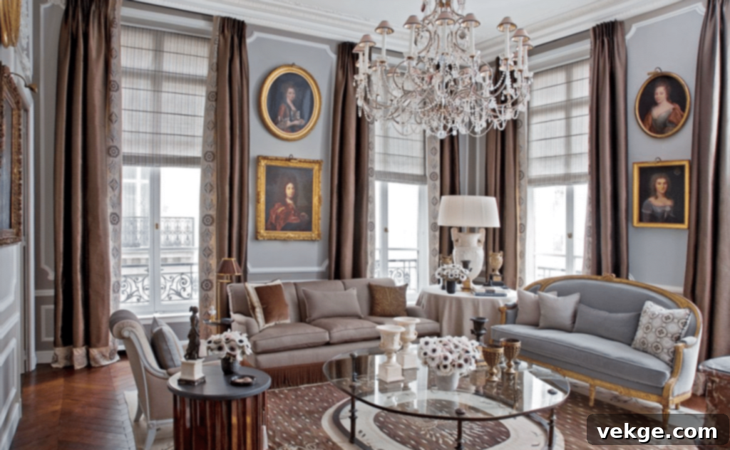 Minimalist Parisian Decor with personal touches