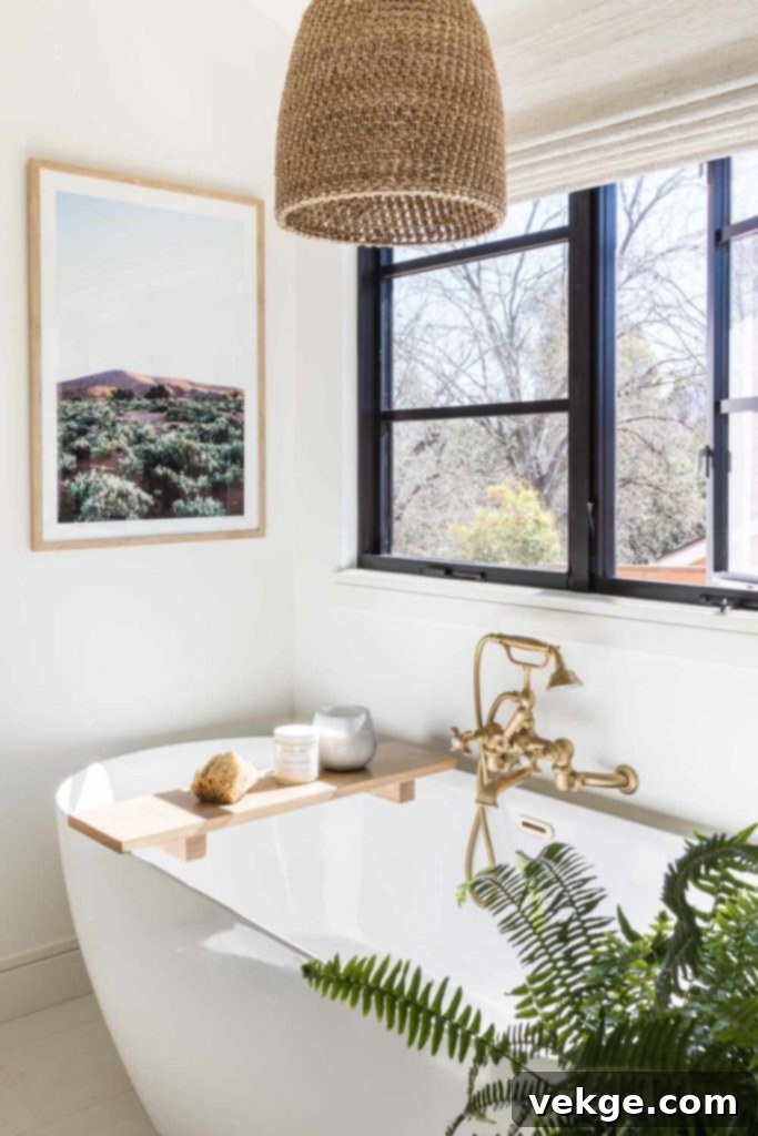 Beachy Chandelier Adds Drama