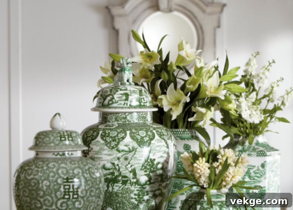 Bottom Green jars