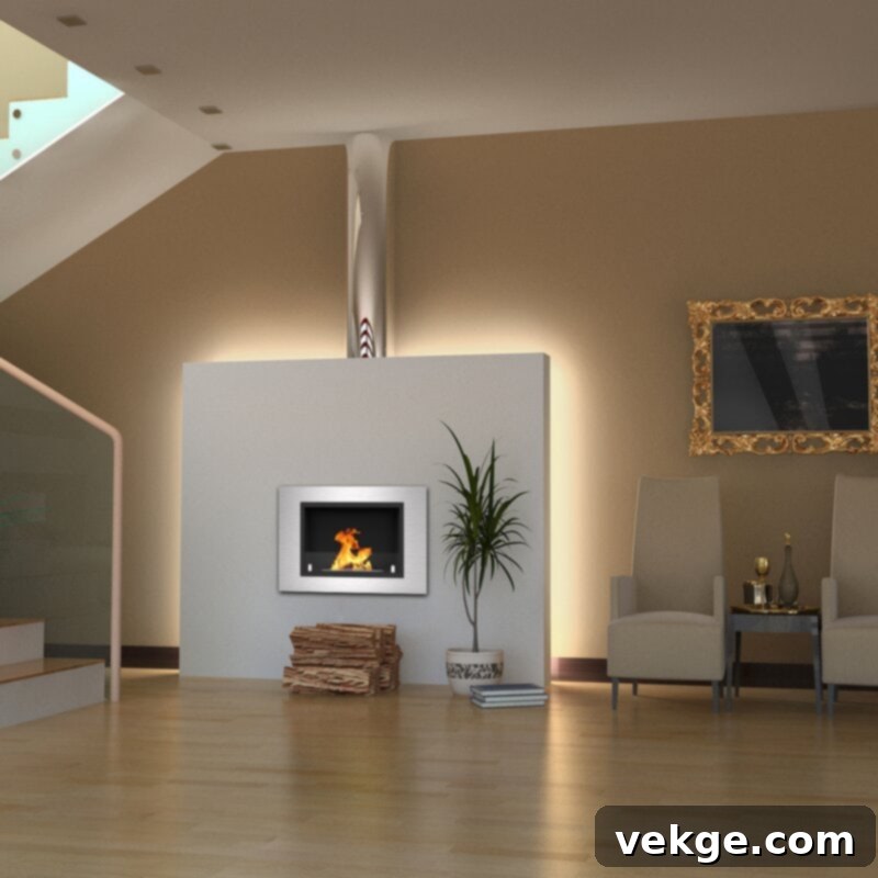Loyd Bio-Ethanol Fireplace - Ventless Fireplace Solution