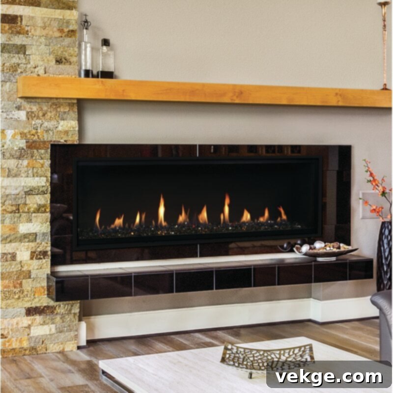 Direct Vent Fireplace Insert - Efficient Gas Fireplace