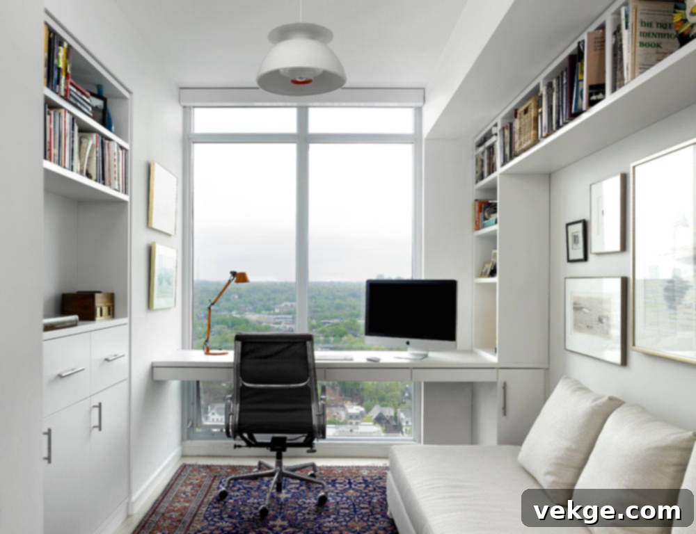Comfortable Nordic-style office chair