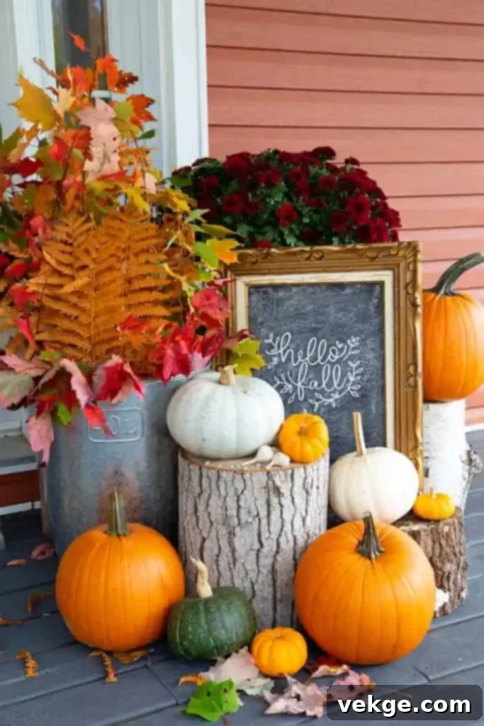 Wooden Chalkboard Decor