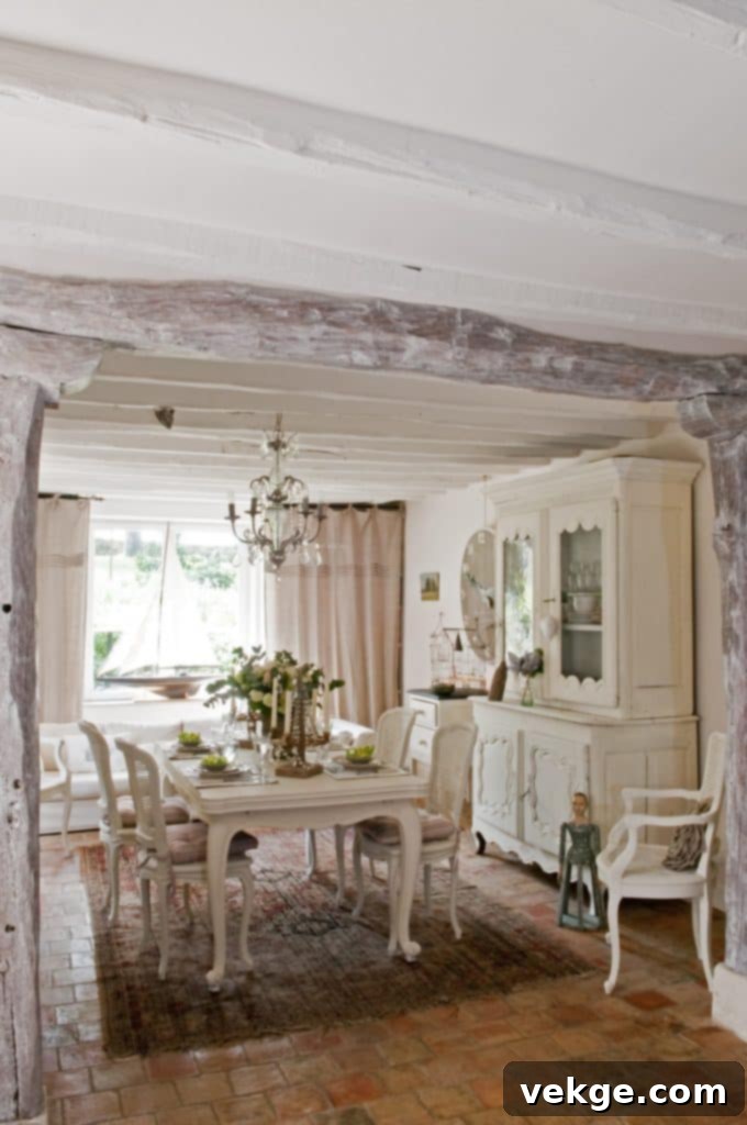 White Dining Hutch