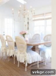 Ruffle Chair Cover